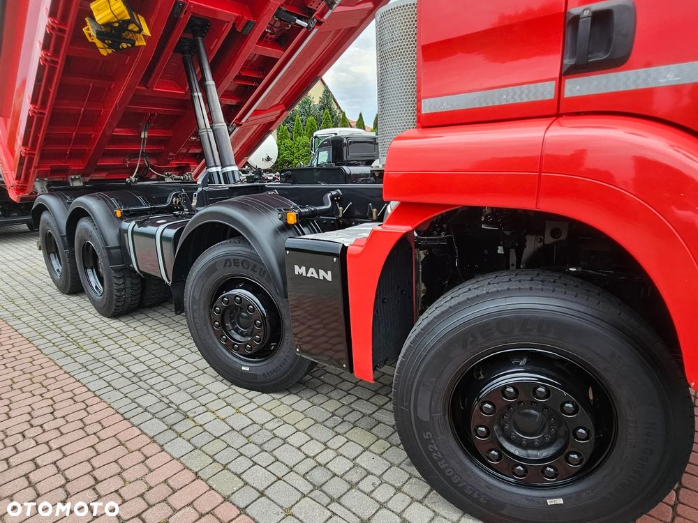 MAN TGS 35.460 WYWROTKA 8X4 MEILLER-KIPPER+HYDROBURTA! - 7