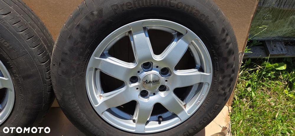 Felgi aluminiowe koła opony 5X112 15" lato kpl - 5