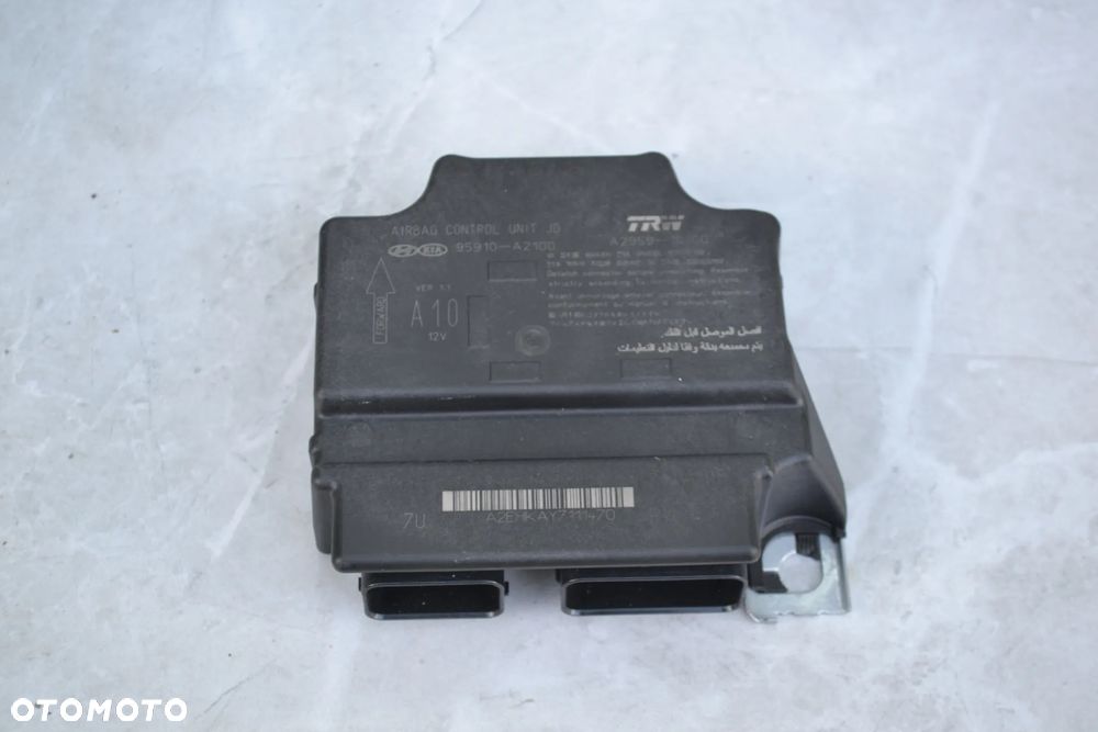 KIA CEED II 12-18 DESKA ROZDZIELCZA KONSOLA PODUSZKI AIRBAG SENSOR PASY KPL POMORSKIE - 5