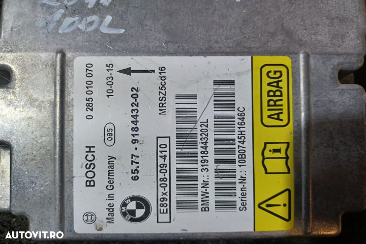 Calculator airbag 0285010070 9184432 BMW Seria 3 E91 [2004 - 2010] To - 4