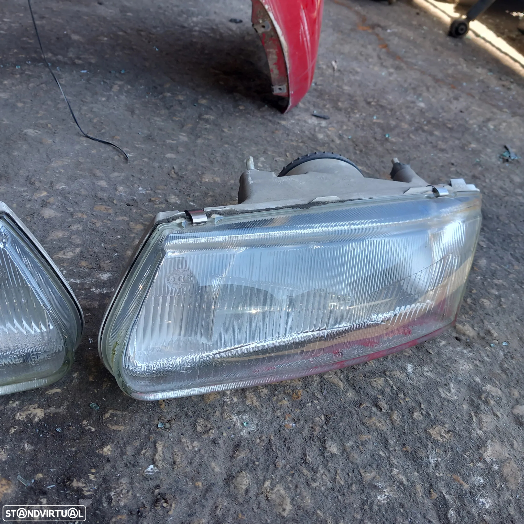 Conjunto parachoques e farois mitsubishi carisma 1998 - 8