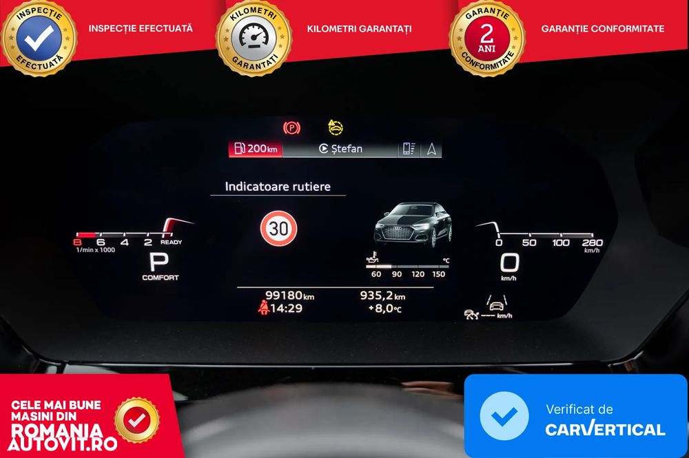 Audi A3 1.5 35 TFSI MHEV S tronic Advanced - 14