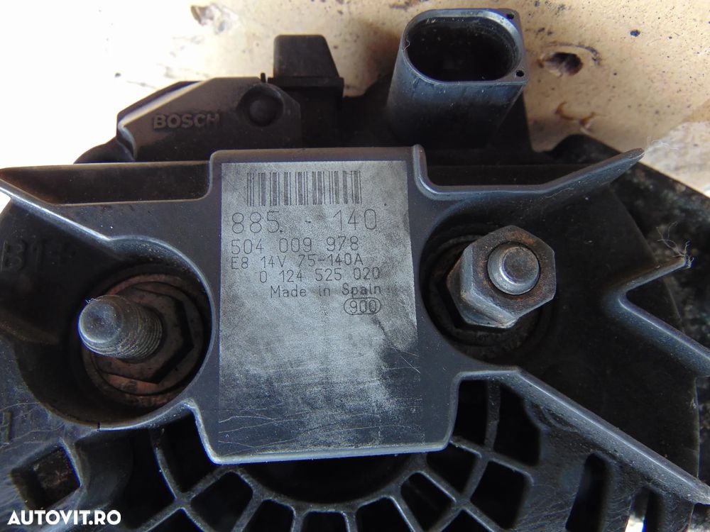 Alternator Fiat Ducato 2.3 euro 4 cod 504009978 Iveco daily - 3