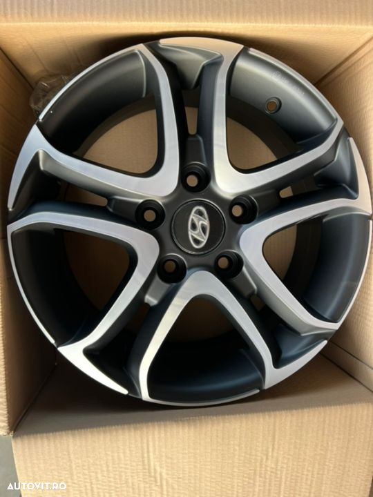 vând jante originale noi Hyundai pe 15” - 2