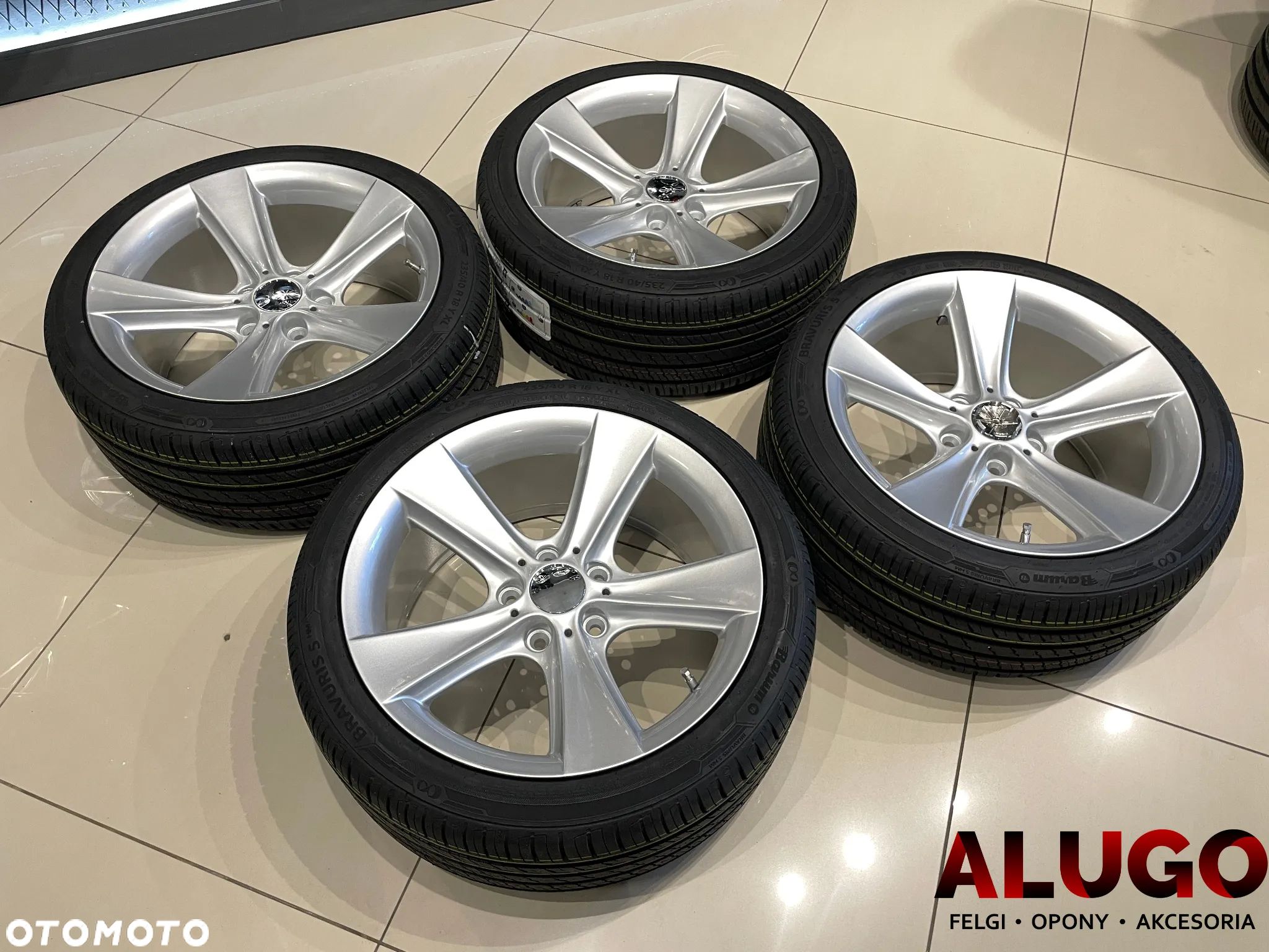 Kompletne Koła 18" 5x120 BMW E39 E60 E61 - 1