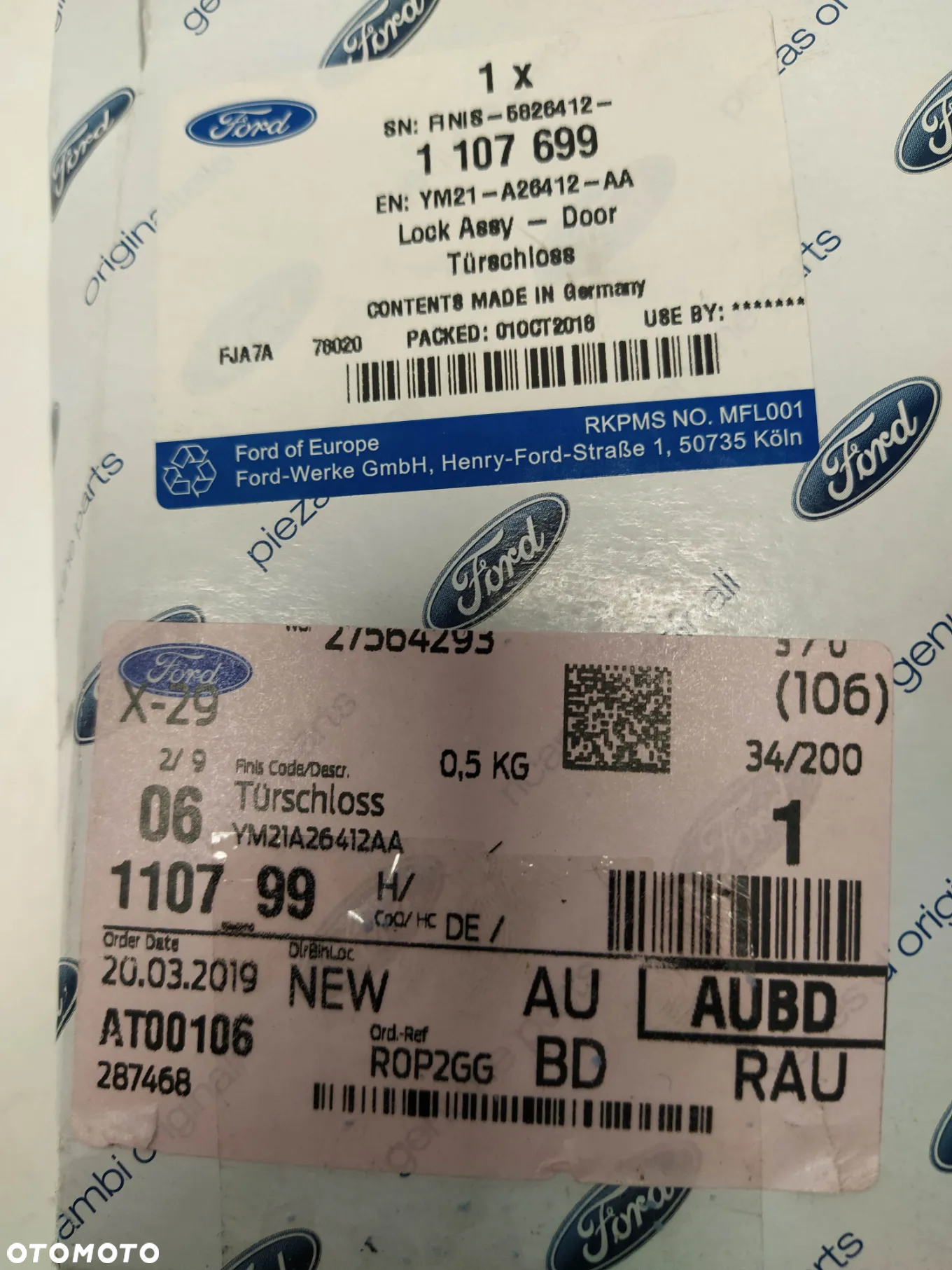 FORD GALAXY II 2 S-MAX WA6 zamek centralka drzwi - 7