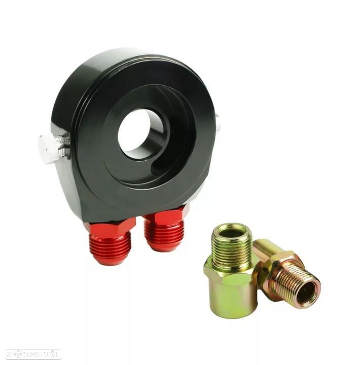 Bolacha Adaptação Radiador Óleo Universal - Preto - 4