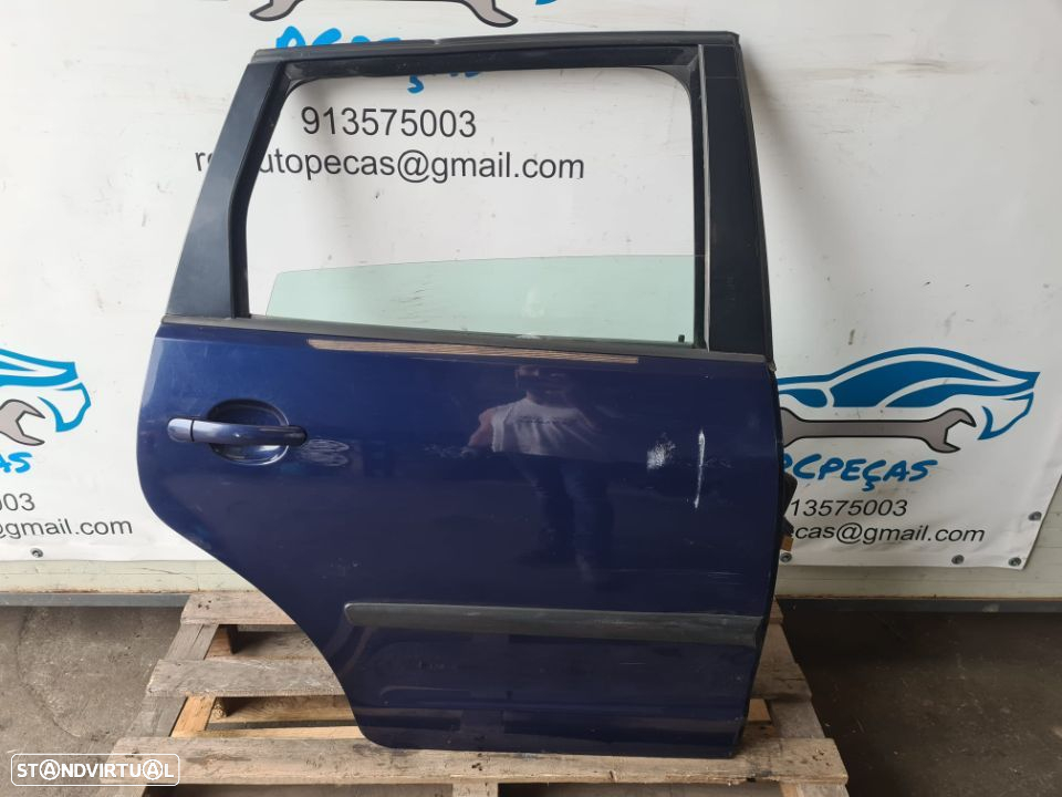PORTA TRASEIRA TRÁS DIREITA | VW VOLKSWAGEN POLO 9N | FECHO ELEVADOR MOTOR PUXADOR VIDRO; - 3