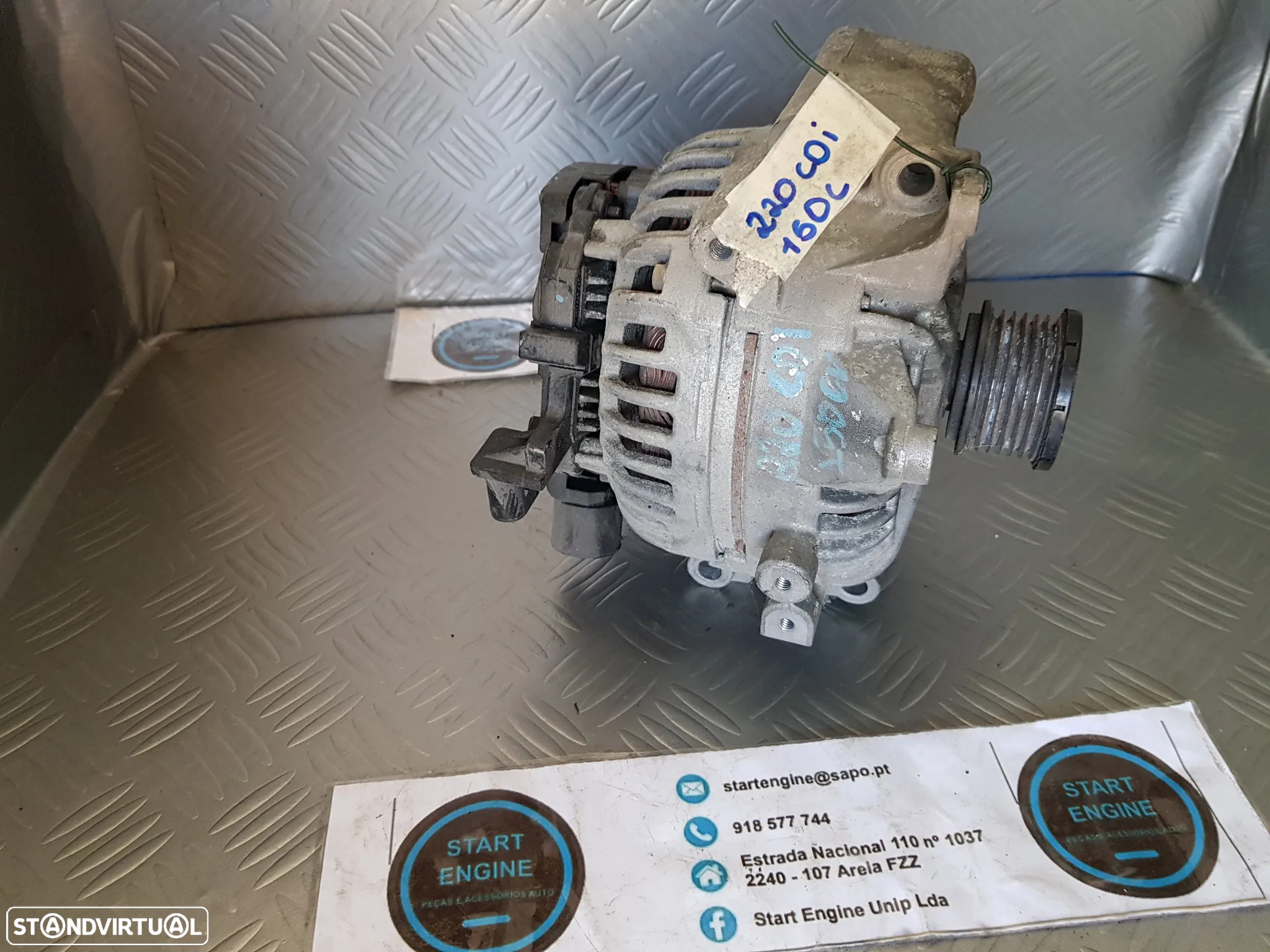 Alternador Mercedes Vários modelos W203 W204 W205 W212 W207 W176 W117 W177 CDI W211 - 6