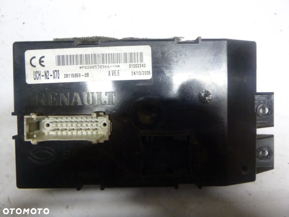 ZESTAW STARTOWY RENAULT MASTER II 2,5 DCI STEROWNIK 0281011940   8200311550 - 3