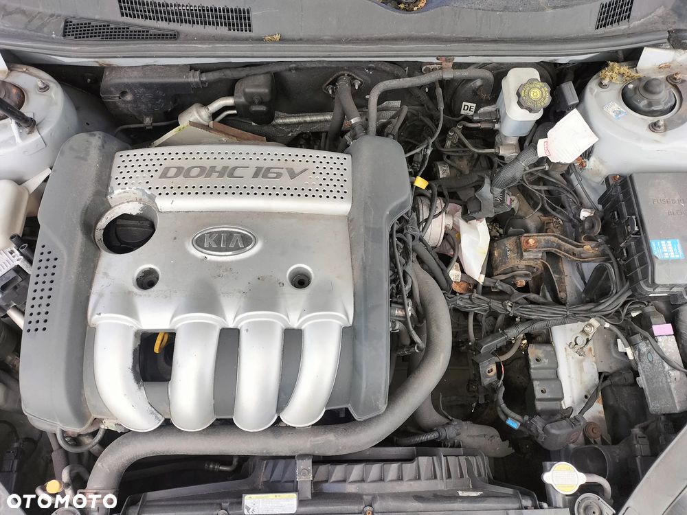 KIA MAGENTIS II 2.0 144KM KOD 6C KIEROWNICA SKÓRA AIRBAG PODUSZKA KLAPA  ZDERZAK PRZÓD TYŁ DRZWI LEWY PRAWY PRZÓD TYŁ BŁOTNIK SZYBA LUSTERKO LAMPA SILNIK SKRZYNIA CAŁY NA CZĘŚCI - 9
