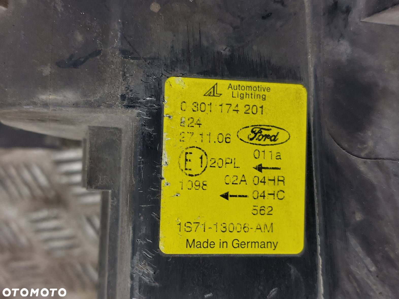LAMPA LEWY PRZÓD FORD MONDEO MK3 EU EUROPA 1S71-13006-AM - 5