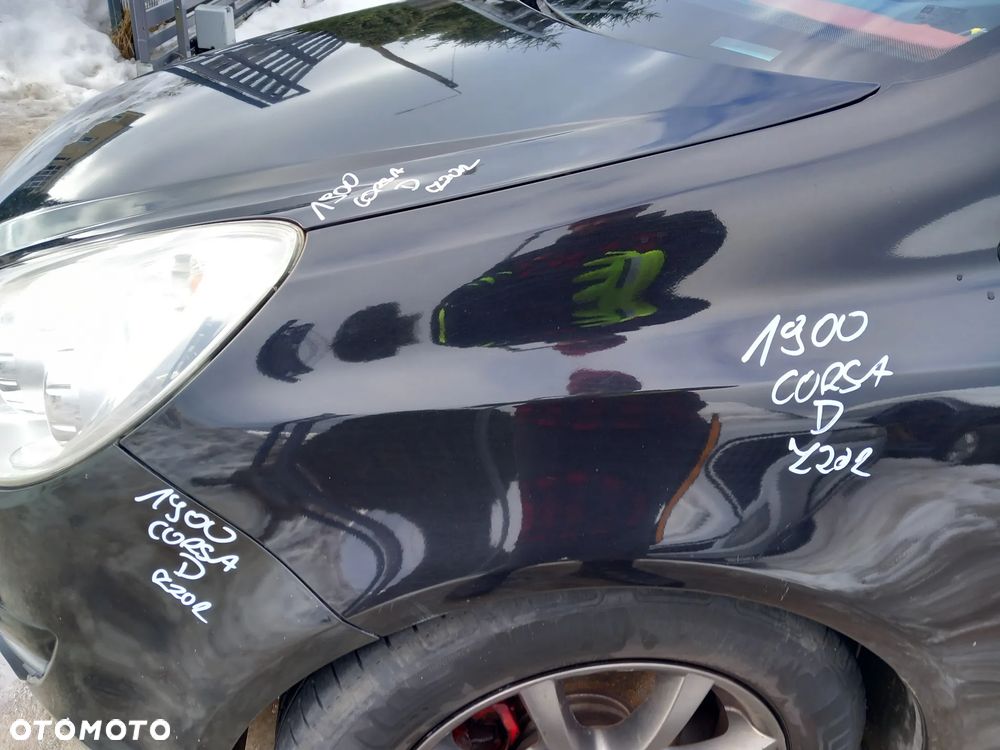 OPEL CORSA D BŁOTNIK LEWY PRZEDNI LEWY PRZÓD KOLOR: Z20R - 2