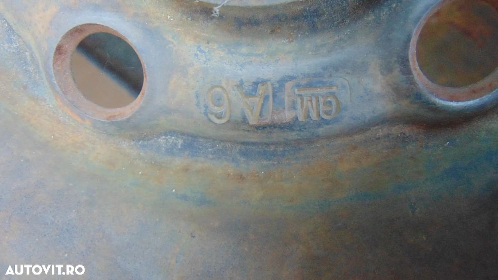 Roata rezerva Slim R16,Opel Astra H,T115/70/16 an 2007 - 9