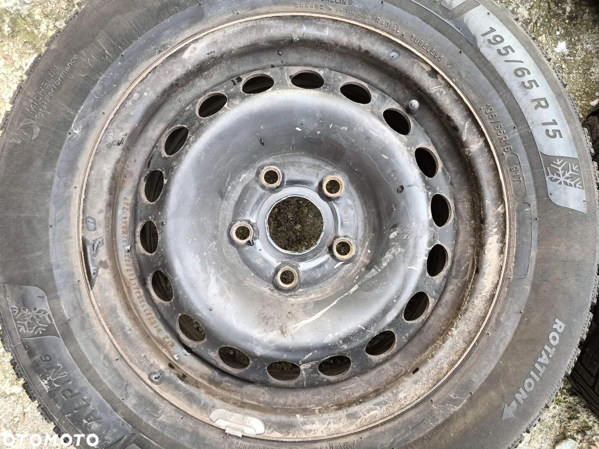 VOLKSWAGEN VW GOLF VII 7 KOŁA ZIMOWE MICHELIN 195/65 R15 15 5X112 - 10