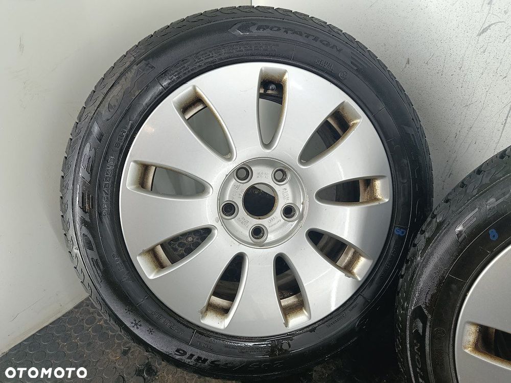 FELGI ALUMINIOWE KOMPLET 16 Z OPONAMI AUDI A4 B7 8E0601025AE  205/55R16 - 2
