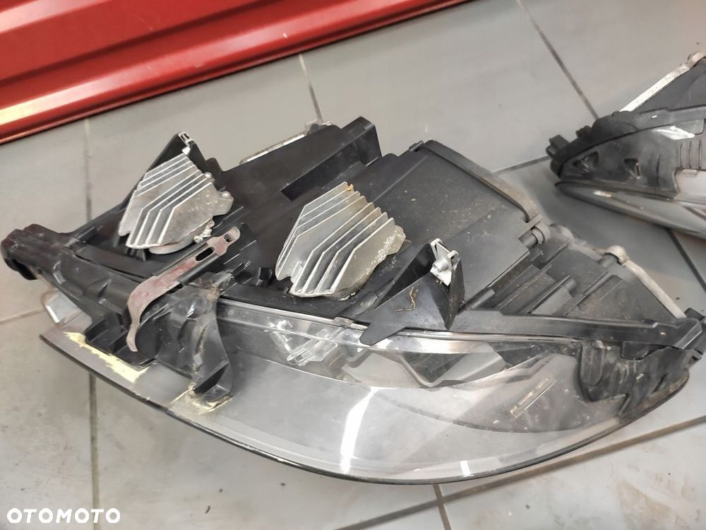 BMW 5 GT F07 LAMPA LEWA PRAWA PRZÓD LAMPY PRZEDNIE KPL SKRĘTNE XENON UK - 13