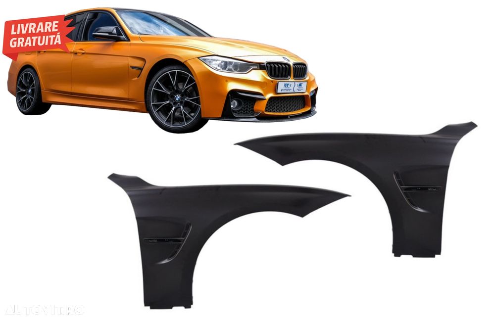 Aripi Laterale BMW Seria 3 F30 F31 (2011-up) Sedan Touring M3 Design- livrare gratuita - 19