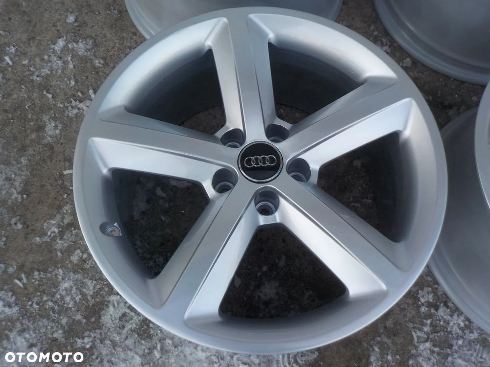 AUDI A4 B8 A5 FELGI ALUMINIOWE R18 8.5J ET29 5X112 OE AUDI 8T0601025M PROSTE! - 2