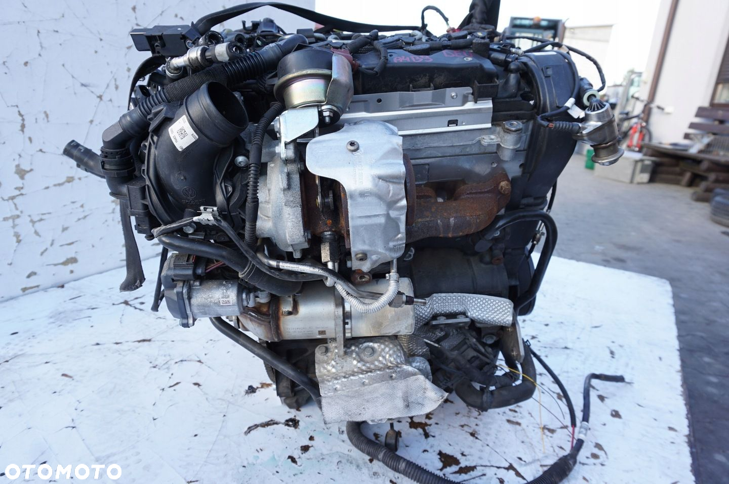 SILNIK DEU AUDI A4 B9 A5 F5 2.0 TDI KOMPLET 38 TYS KM - 6