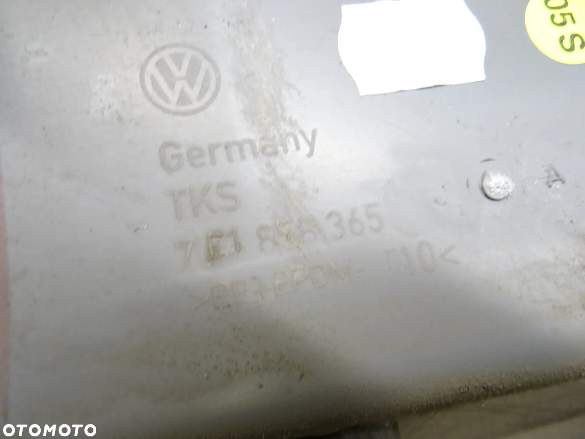 VW TRANSPORTER T5 1.9 TDI OSŁONA OBUDOWA TUNELU KONSOLI 7E1858365 - 3