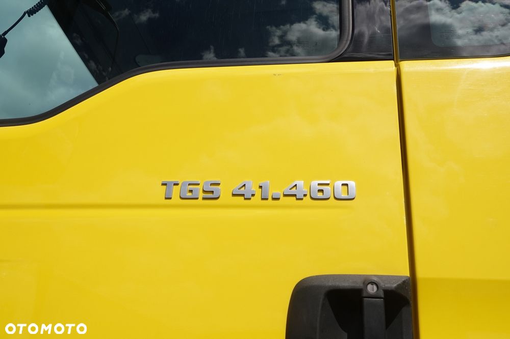 MAN TGS 41.460 / 8X8 / WYWROTKA TYLNOZSYPOWA / MANUAL / HARDOX / KH-KIPPER / 2017 ROK / - 26