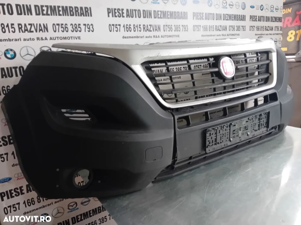 Bara Fata Completa Cu Grila Fiat Ducato 2014-2020 Originala - 5