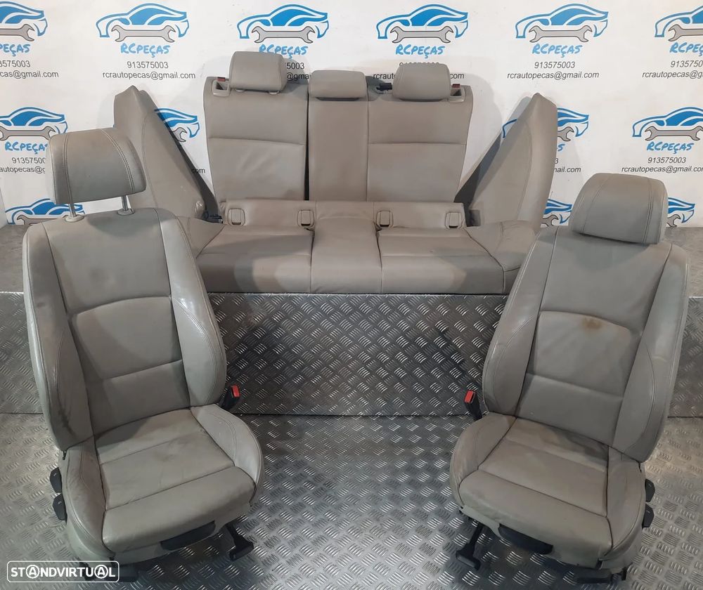.BANCO BANCOS PELE TECIDO SERIE 1 E87 PACK M AIRBAG ORIGINAIS - 2