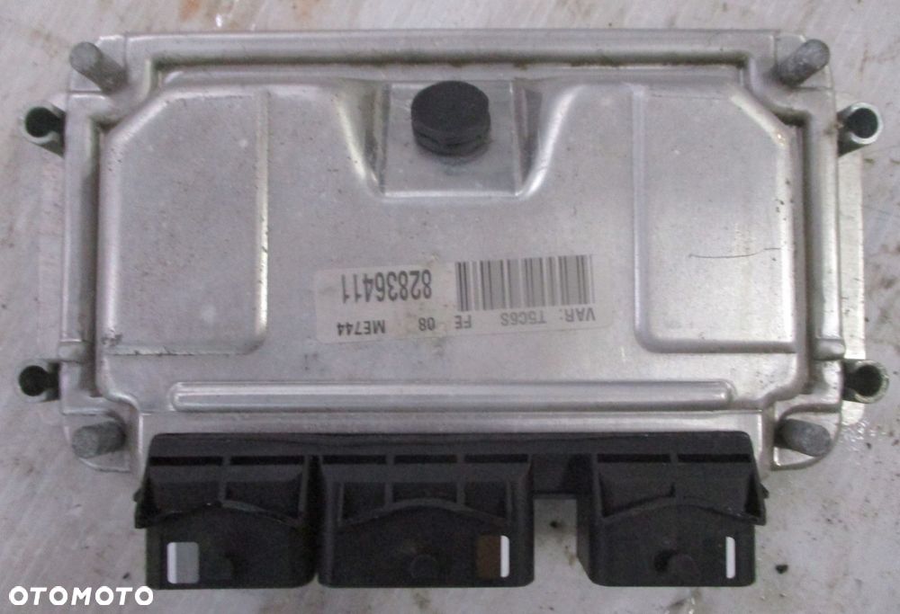 komputer / sterownik silnika peugeot 307 1.6 16v 9647481280 0261207474 - 9