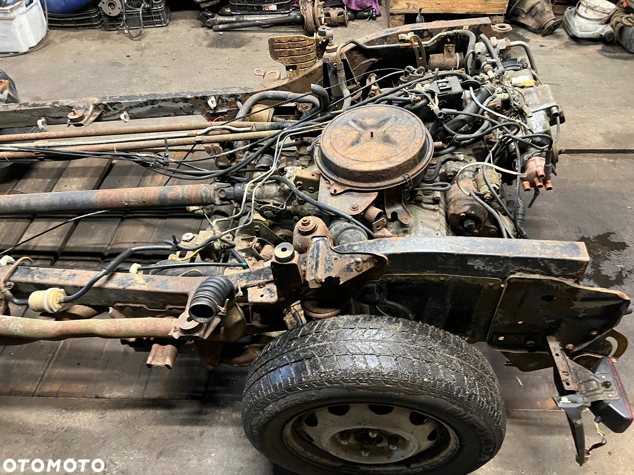 Podwozie Subaru libero e10 1.0b silnik skrzynia i inne - 3