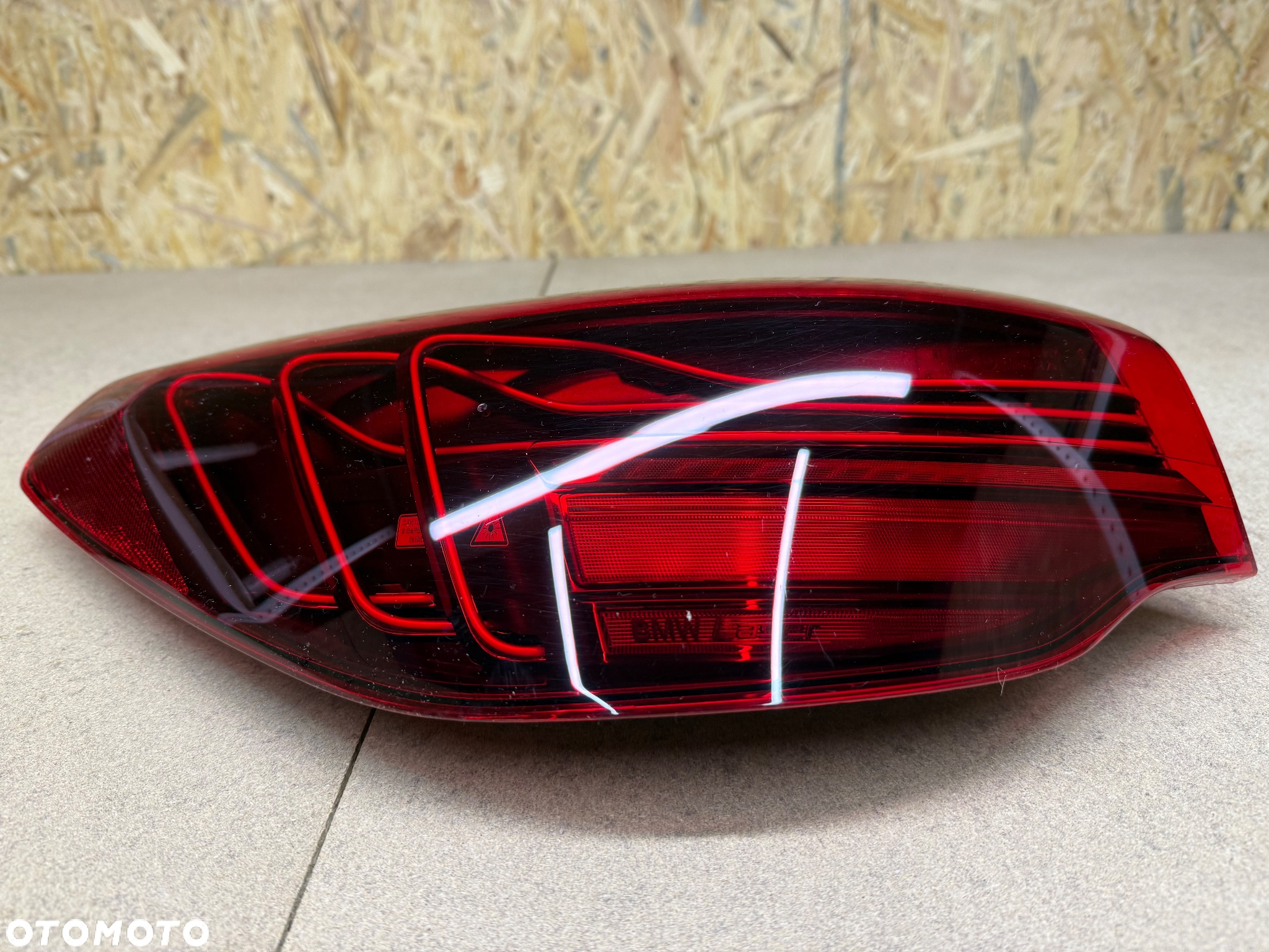 LAMPA TYŁ LEWA LASER BMW 4 M4 G22 G23 G26 G82 LCI 63215A37AB3 H35A37AB304 20090105AF - 2