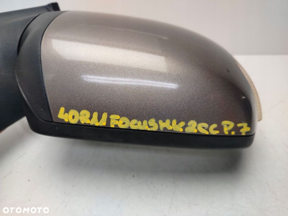 ford focus mk2 cc cabrio 05r- lusterko prawe zewnętrzne 6pinów 7 kabli q7 - 2