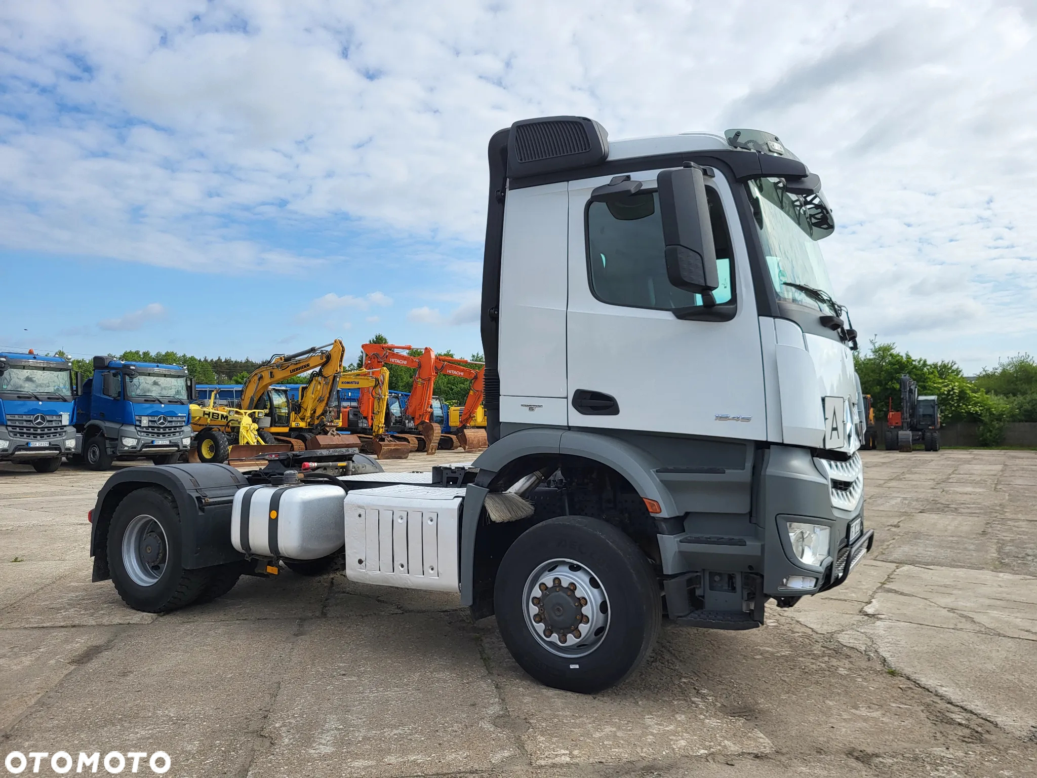 Mercedes-Benz Arocs 1845 4x4 na wał spr z Niemiec euro 6 - 2