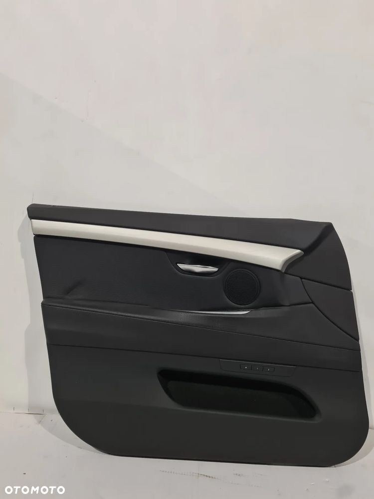 KOMPLET 4x CZARNE BOCZKI DRZWI LEWE PRAWE PRZÓD PRZEDNI EU BMW F07 GT LIFT 13-17 - 1