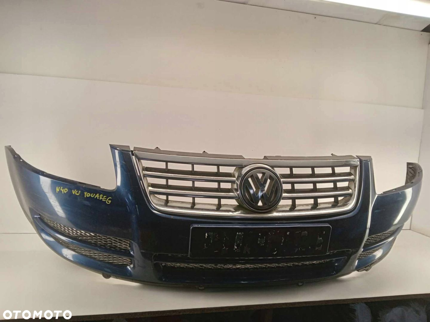 ZDERZAK PRZEDNI PRZÓD GRILL VW TOUAREG 7L I 02-07 - 2