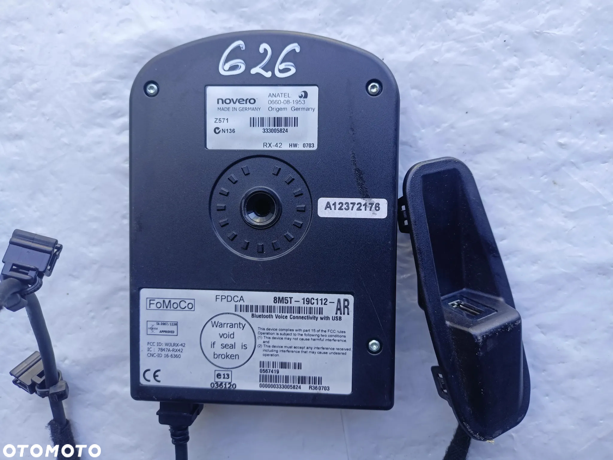 MODUŁ BLUETOOTH S-MAX MONDEO MK4 KUGA 8M5T-19C112-AR - 2