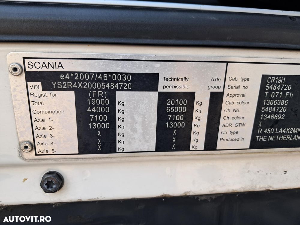 Scania R450 HIGHLINE 450CP AUTOMAT EURO 6 - 28