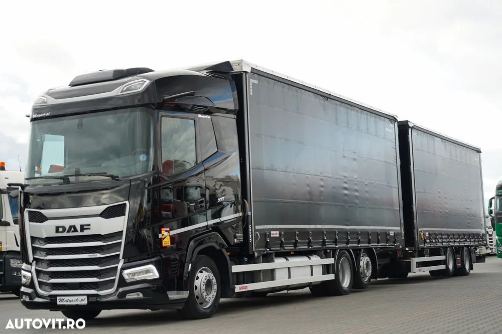 DAF XG 480 / COMBINAȚIE TANDEM / 120 M3 / DRIVE-THROUGH / AER CONDIȚIONAT PARCARE / WECON / PUNTE RELAXABILĂ / ȘINGURI PENTRU STICLE / SAF / 2023 - 1
