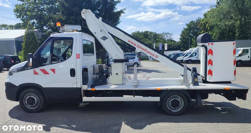 Iveco Daily 35 *zwyżka *kosz *Time France LT130TB zadbany niski przebieg - 7
