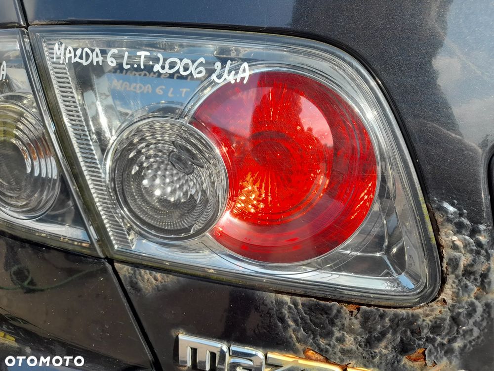 MAZDA 6 LIFT LAMPA LEWY TYŁ LEWA TYLNA KLAPA W KLAPĘ Z KLAPY SEDAN - 2