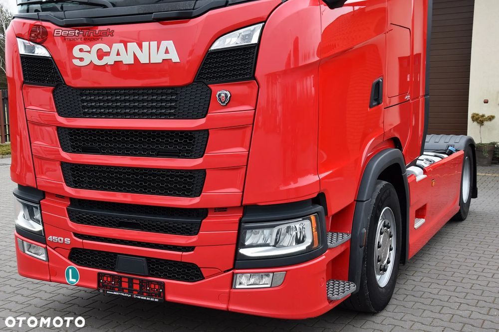 Scania S450 / FULL LED / KLIMA POST. / RETARDER / ZBIORNIKI  1400 L /  DUŻE ZEGARY - 8