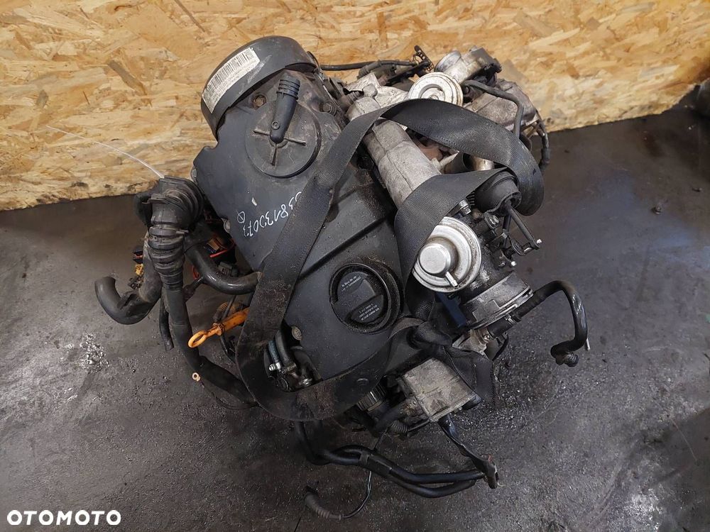 SILNIK DIESEL + POMPOWTRYSKI TURBO AUDI A4 B6 1.9 TDI AWX 038130073Q - 6