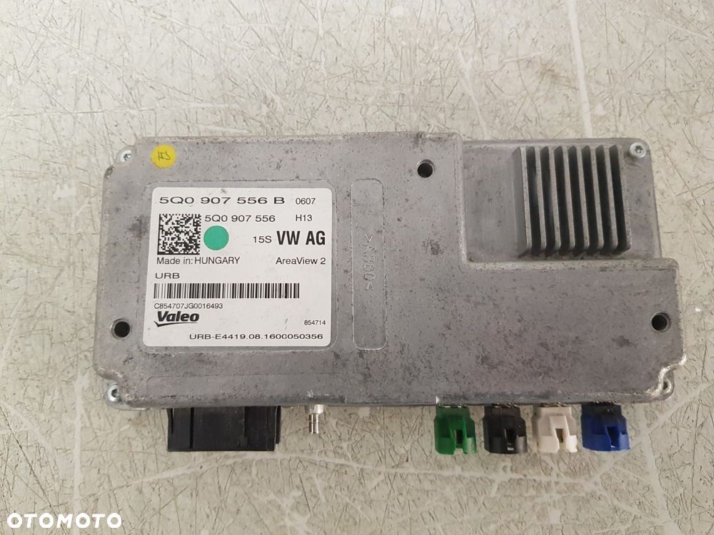 STERWONIK MODUŁ KAMER KAMERY ORYGINAL VW SEAT SKODA 5Q0907556B 5Q0907556 - 2