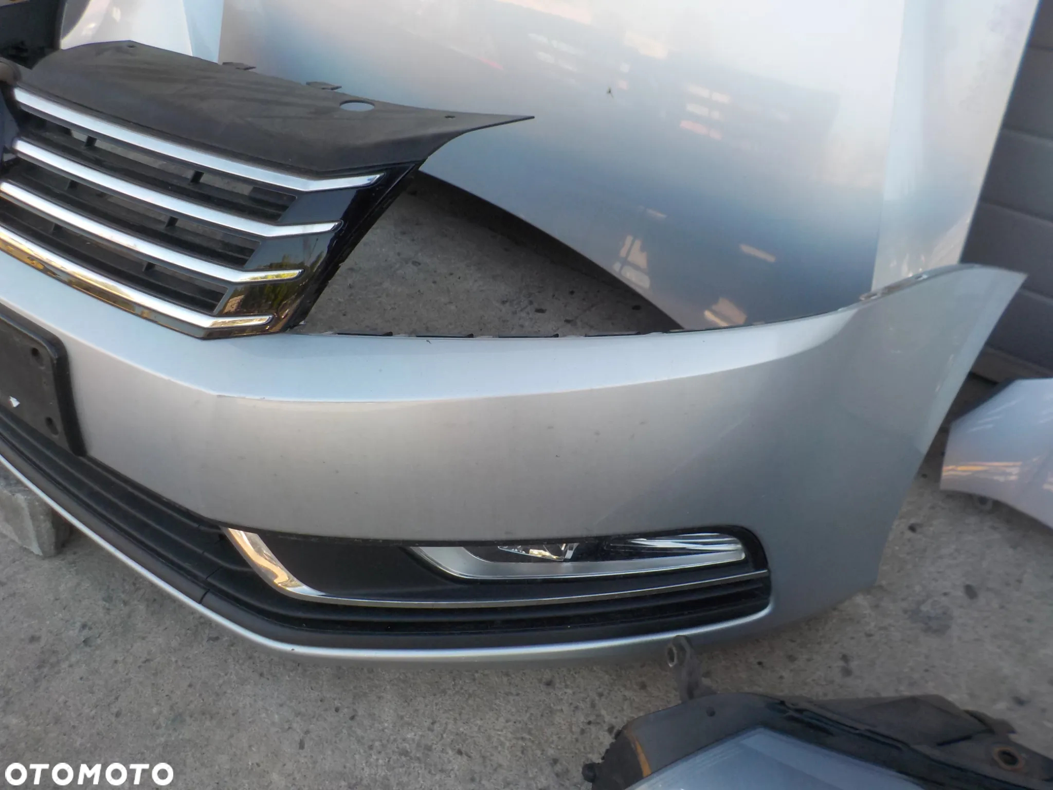 VOLKSWAGEN PASSAT B7 2.0 TDI PRZÓD MASKA ZDERZAK BŁOTNIKI PAS PRZEDNI Z CHŁODNICAMI LAMPY ANGIELSKIE - 13