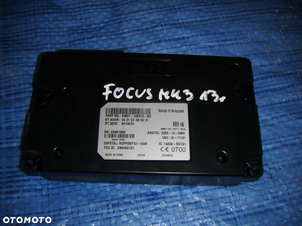 ford focus mk3 13r moduł bluetooth am5t-14d212-ad - 1