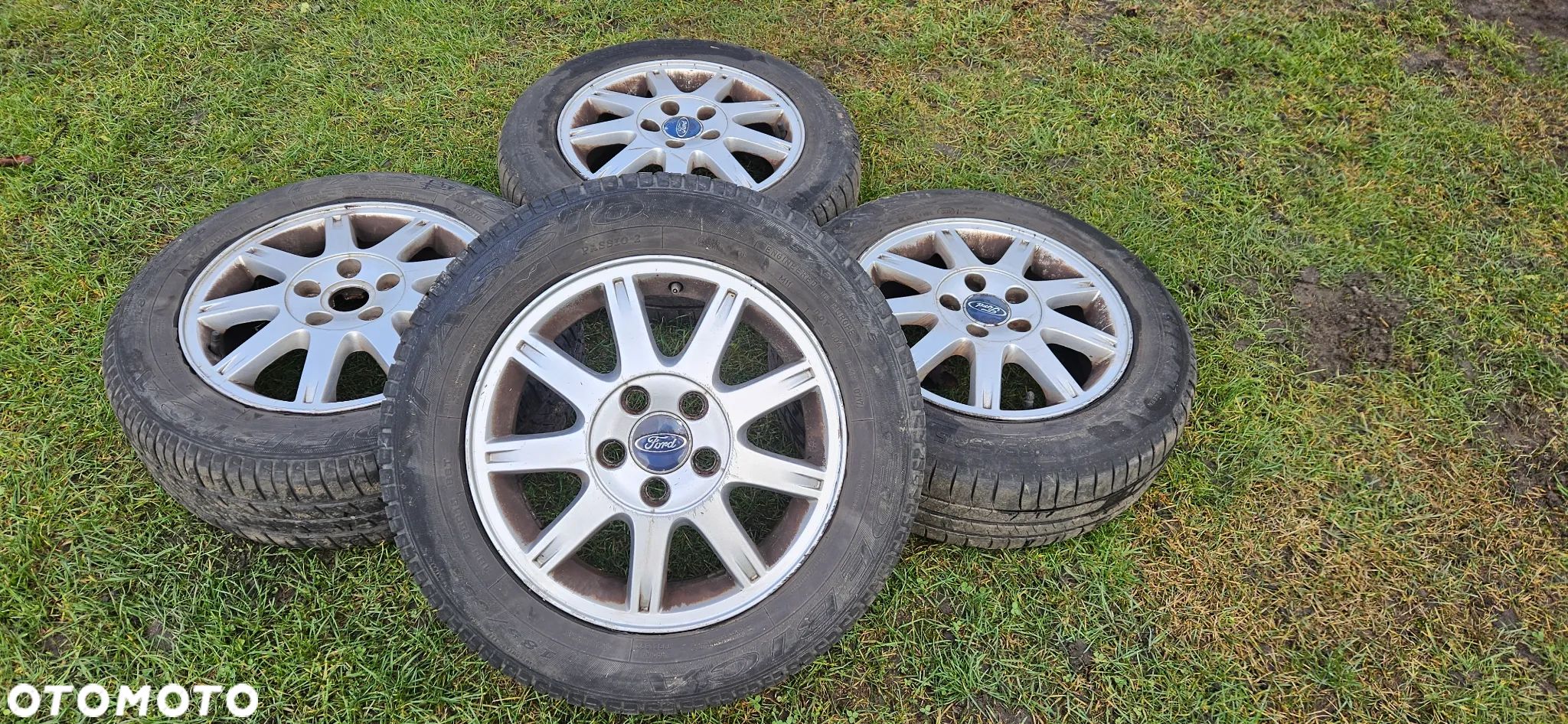 Koła 185/65/15 felgi aluminiowe 5x108 ET52,5 Ford Focus mk2 C- Max - 1