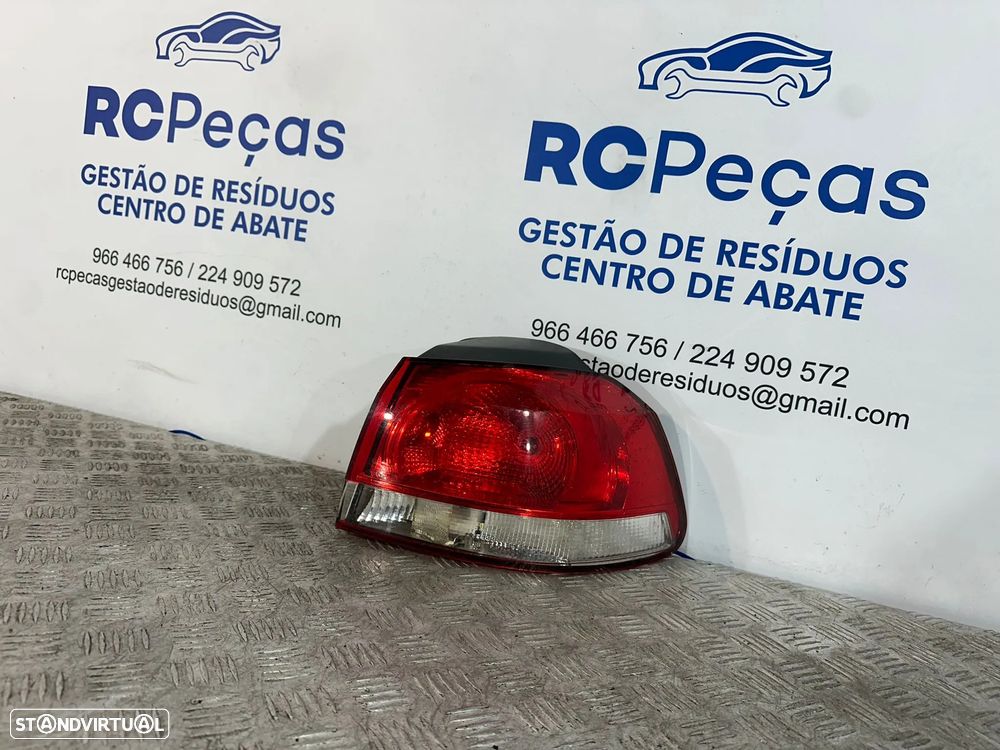 .Conjunto Farolins Tras Traseiro Esquerdo Direito Original Volkswagen VW Golf 6 Mk6 5k0945096E 5k0945095E 2008 - 2013 - 11