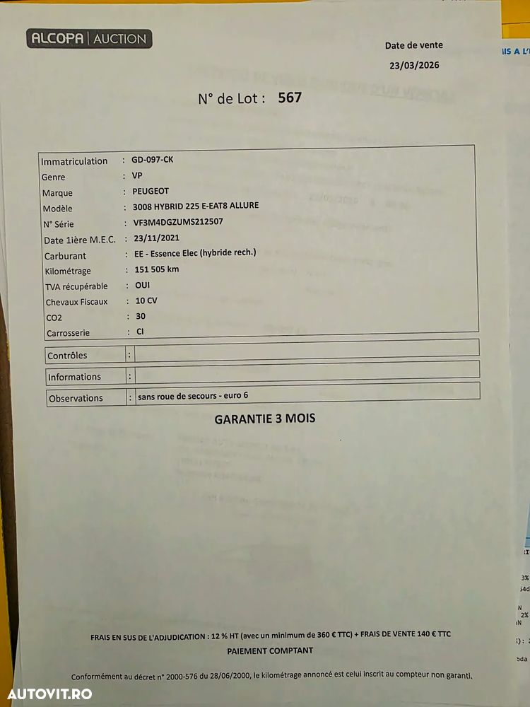 Peugeot 3008 225 e-EAT8 GT Pack - 31
