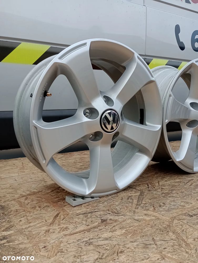 FELGI ALUMINIOWE 5x112 R16 6,5J ET42 VOLKSWAGEN BEETLE CADDY EOS GOLF JETTA PASSAT SCIROCCO SHARAN T4 TIGUAN TOURAN TRANSPORTER T-ROC - 1