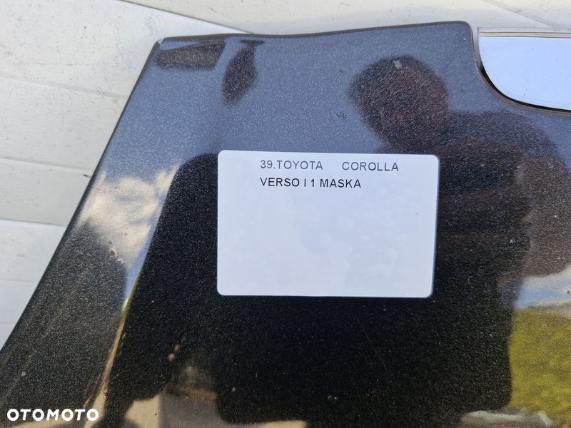 toyota corolla verso i 1 maska pokrywa silnika przód - 2